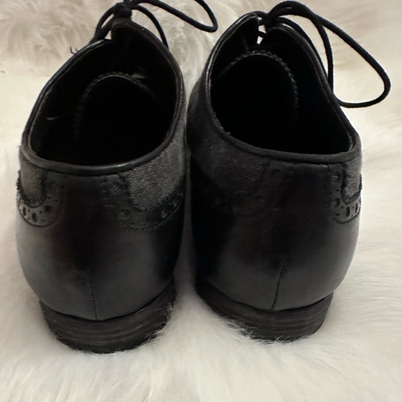 EUC Men’s Hugo Boss Orange Oxford Wingtip Shoes size 8-8.5. - Picture 8 of 8